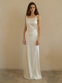 Платья Anais Gose Silhuette модель dress.maxi.silhuette.white.001 Фото