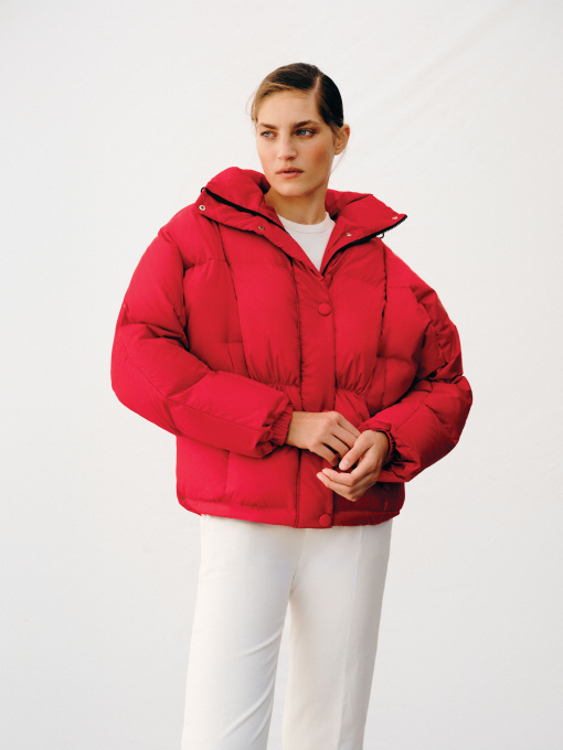 Куртки и дубленки MARCHI модель FW2324-8-RED Фото