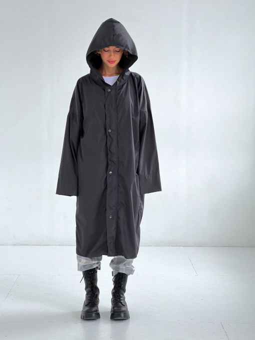 Пальта та плащі IJ модель ij-raincoat-grafit Фото