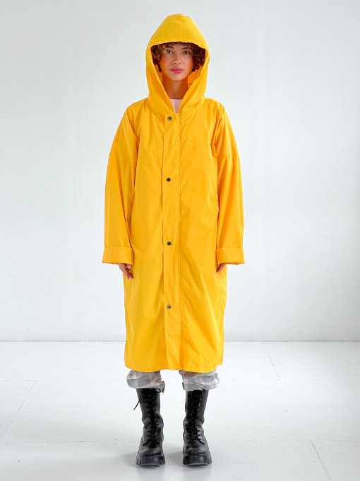 Пальта та плащі IJ модель ij-raincoat-yellow Фото