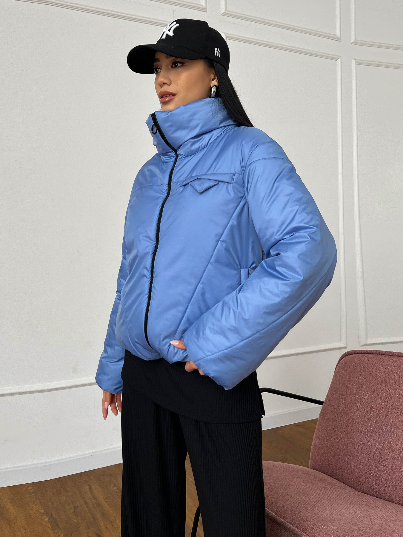 Куртки и дубленки Jadone Fashion модель Demisezonna_kurtka_Siya_bl Фото