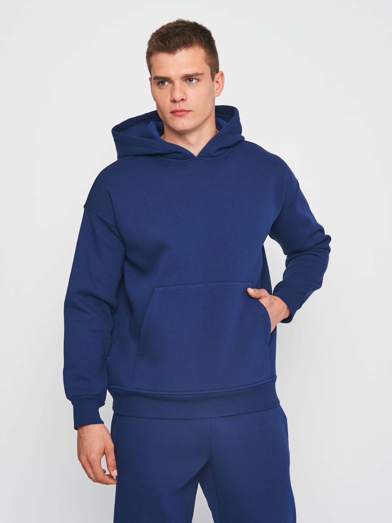 Худи и свитшоты Роза модель 230424_blue Фото