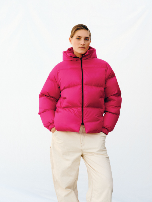 Куртки и дубленки MARCHI модель FW2324-6-PINK Фото