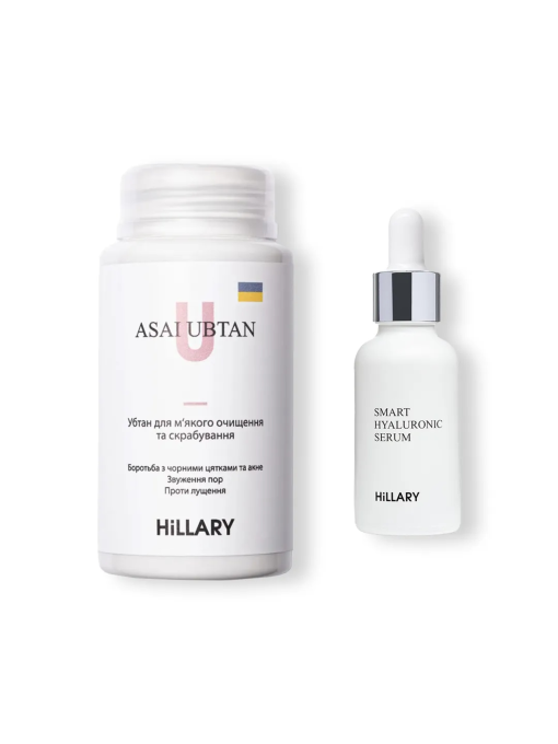 Набір Убтан і Гіалуронова сироватка) Hillary модель HI-01-14 Фото