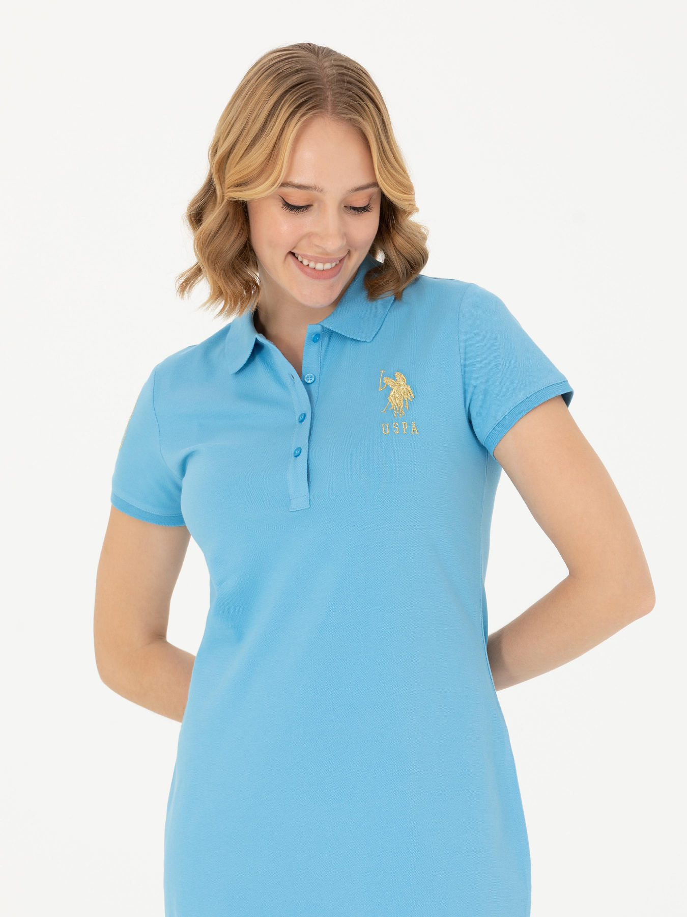Платья US Polo модель G082SZ075.000.1567905.VR093 Фото