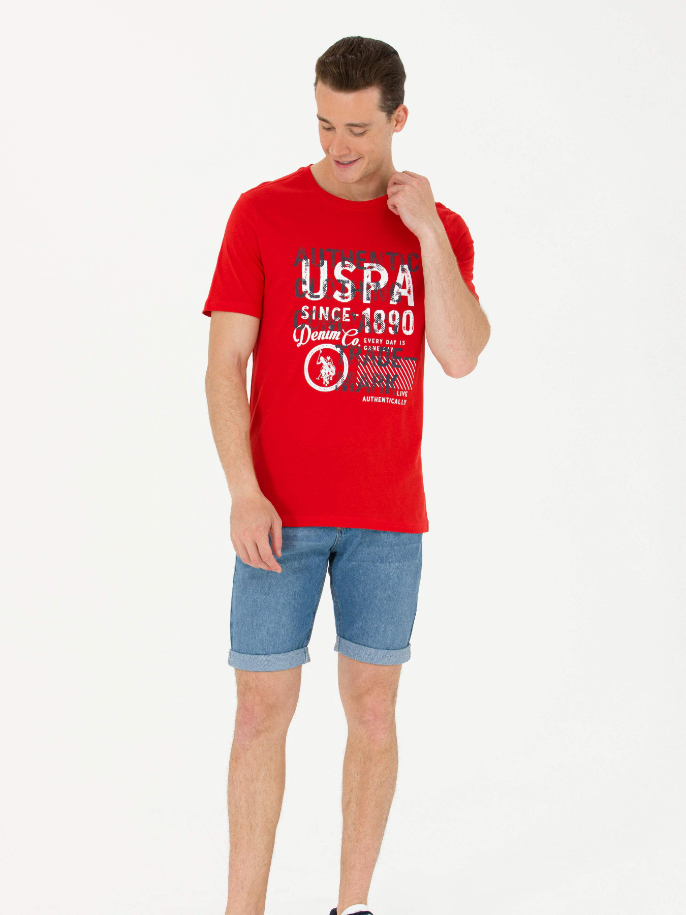 Футболки и поло US Polo модель USPAINT.1573115.VR030 Фото