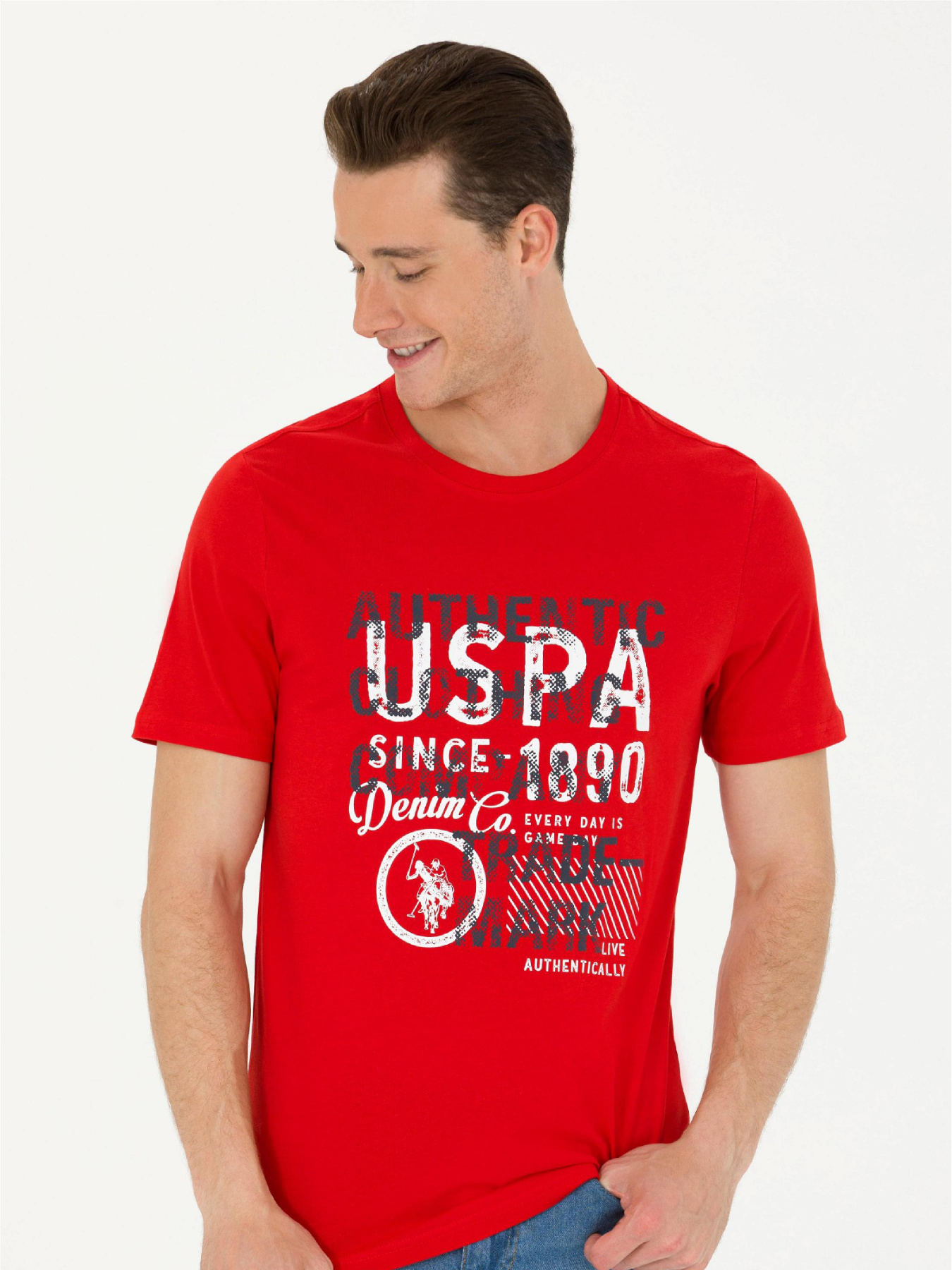 Футболки и поло US Polo модель USPAINT.1573115.VR030 Фото