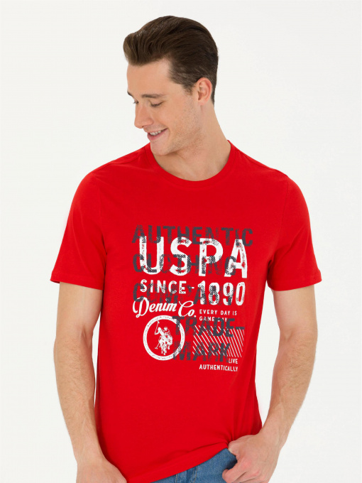 Футболки и поло US Polo модель USPAINT.1573115.VR030 Фото