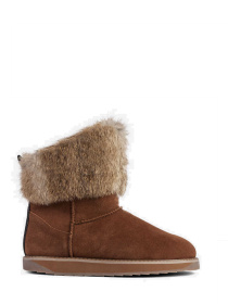 Черевики та чоботи COQUI модель 157 Oak/Lt. brown fur Фото