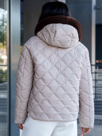 Куртки та дублянки Jadone Fashion модель Kurtka_Ember_bejevij Фото