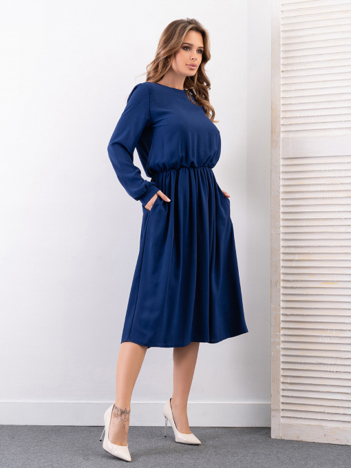 Сукні ISSA Plus модель 14283_синий Фото