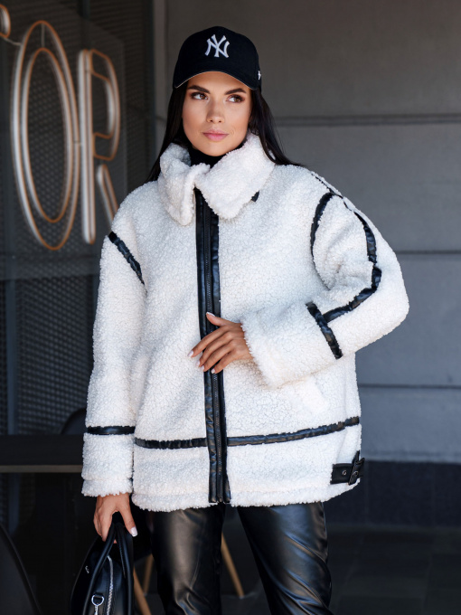 Куртки и дубленки Jadone Fashion модель Shuba_Frost_biliy Фото
