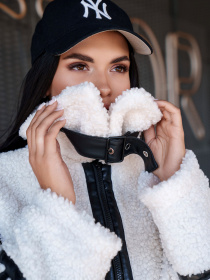 Куртки и дубленки Jadone Fashion модель Shuba_Frost_biliy Фото