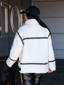 Куртки и дубленки Jadone Fashion модель Shuba_Frost_biliy Фото