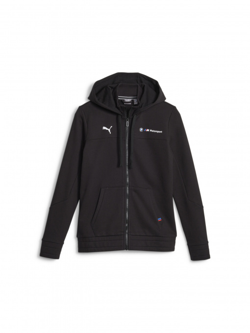 Куртки и дубленки PUMA Bmw Mms Wmn Hdd Sweat Jacket модель 621361 Фото