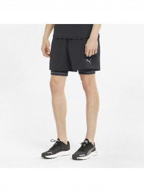 Шорты PUMA Run 2in1 5" Short M модель 521049 Фото