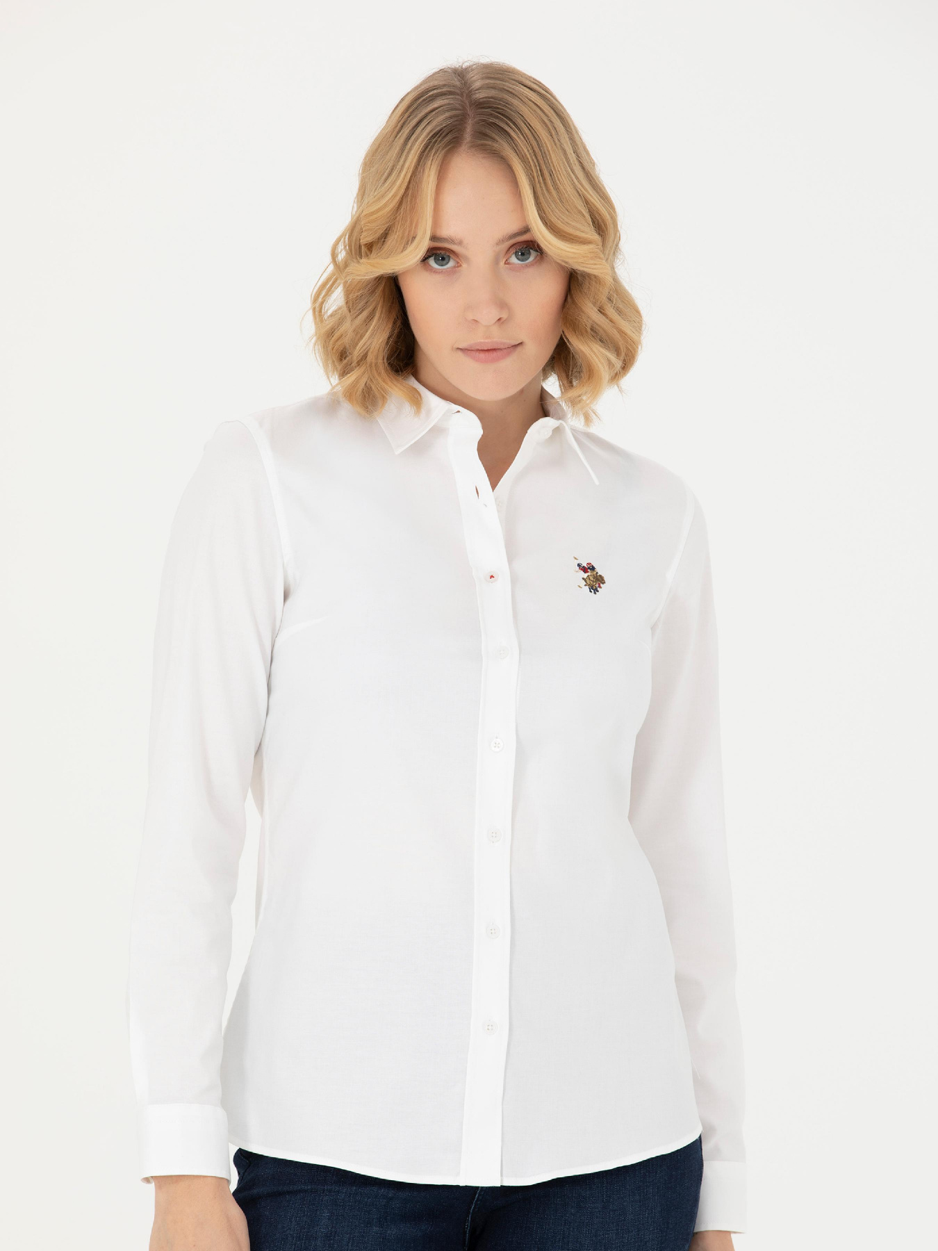 Рубашки US Polo модель G082SZ004.000.1672168.VR013 Фото