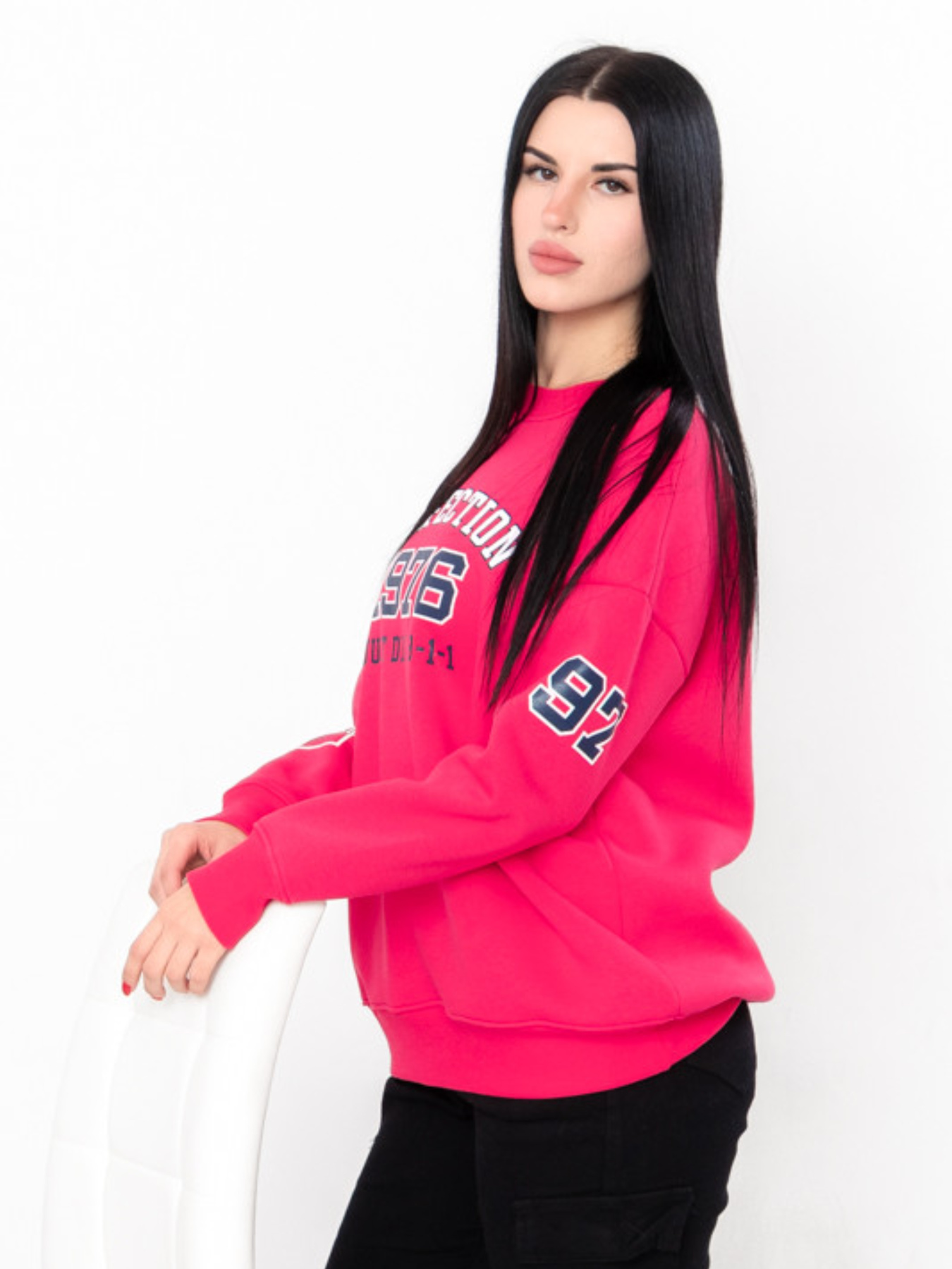 Худи и свитшоты Носи своє модель 8355-025-33-malinovij-koral Фото