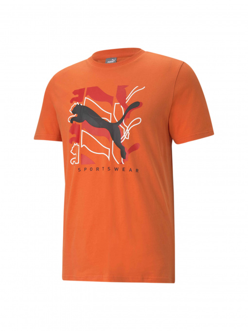 Футболки і поло PUMA Athletics Tee Big Logo модель 585756 Фото