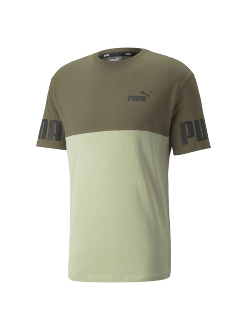 Футболки і поло PUMA Power Colorblock Tee модель 847389 Фото