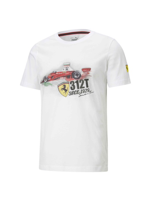 Футболки і поло PUMA Ferrari Race Vintage Gr Tee модель 599837 Фото