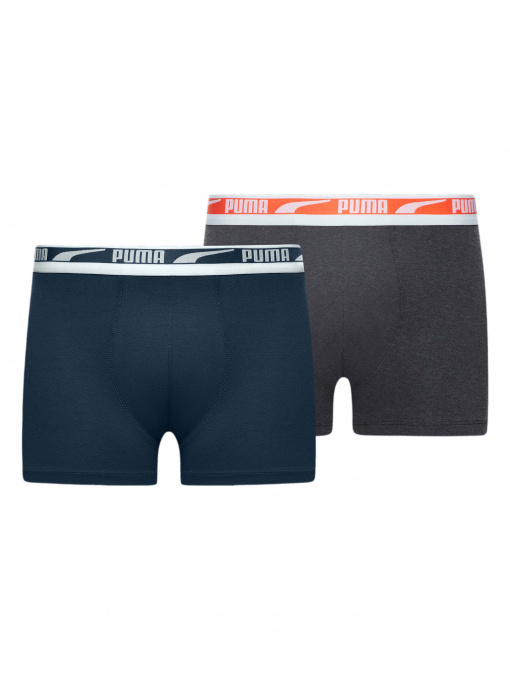 Нижнее белье PUMA Men Multi Logo Boxer 2P модель 938047 Фото