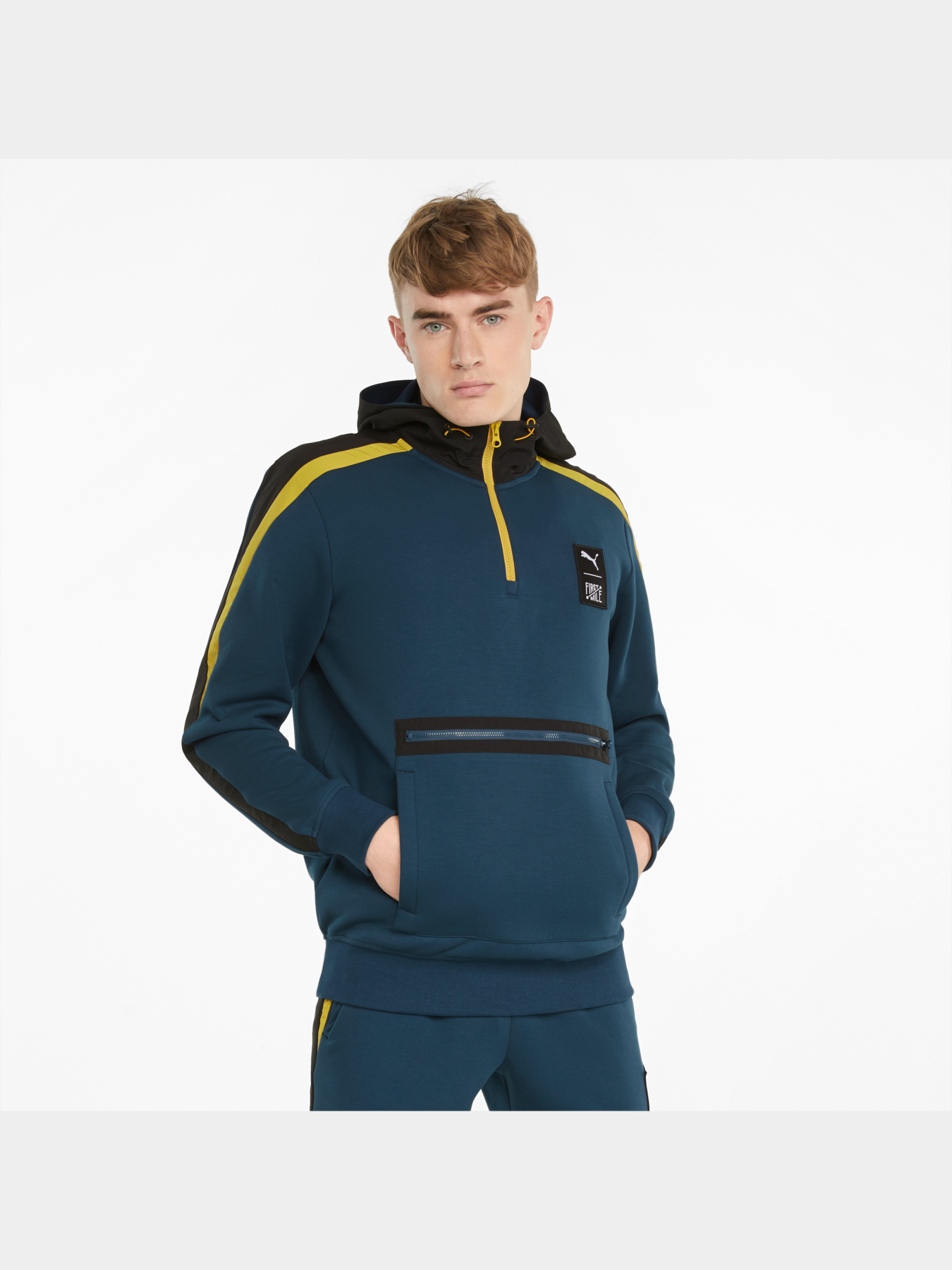 Худи и свитшоты PUMA First Mile Hoodie Dk модель 532339 Фото