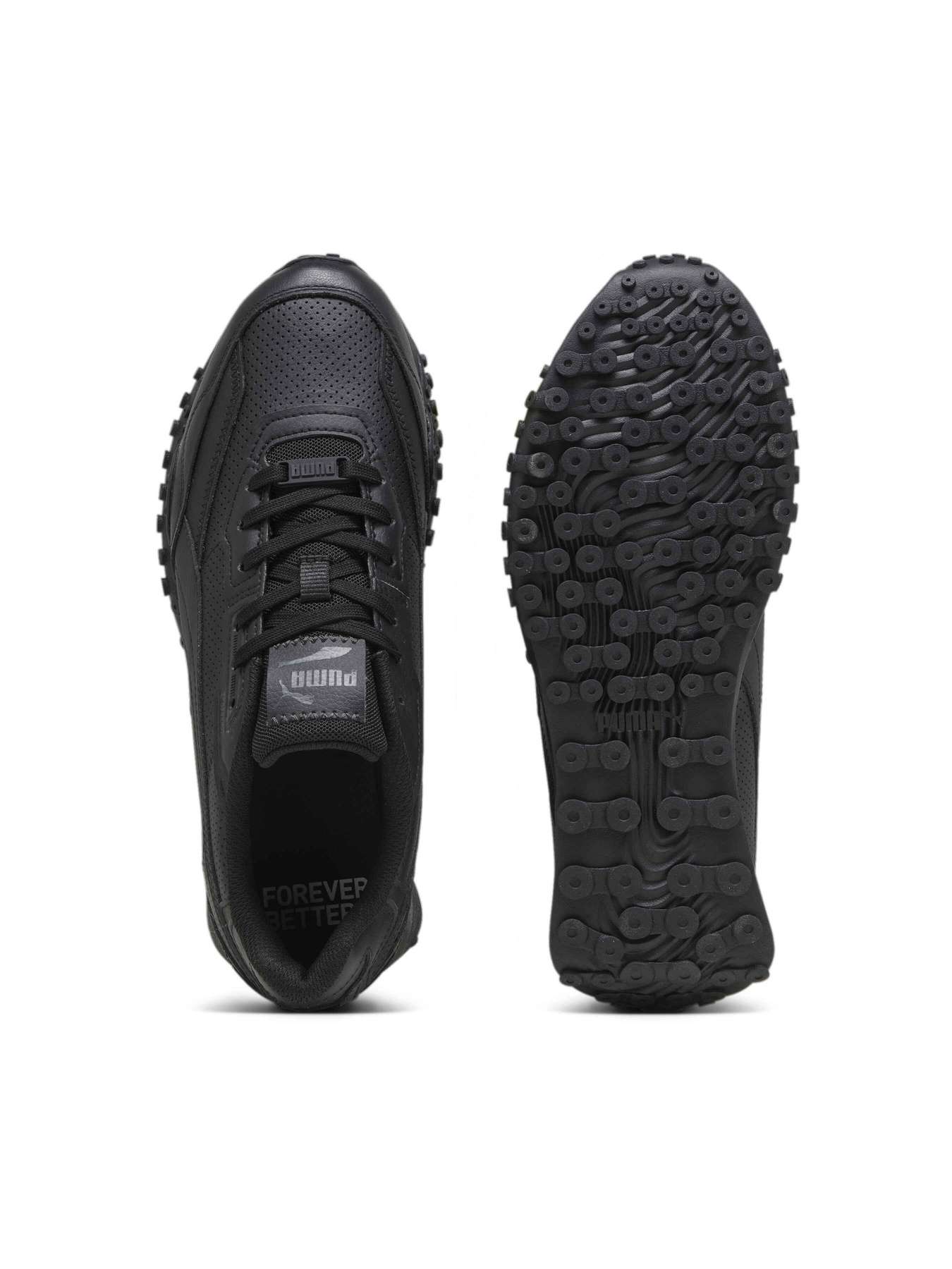 Кросівки PUMA Blktop Rider Leather модель 393823 Кросівки PUMA Blktop Rider Leather модель 393823 Фото