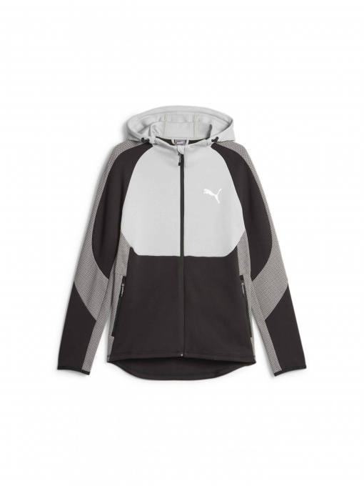 Худи и свитшоты PUMA Evostripe Full-zip Hoodie модель 675930 Фото