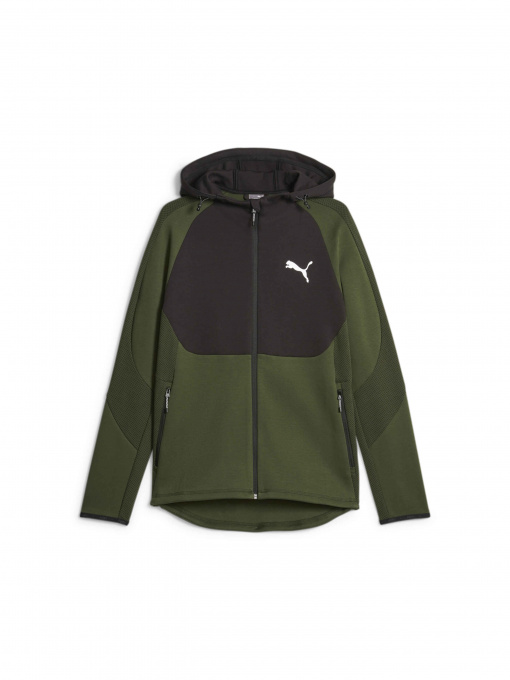 Худи и свитшоты PUMA Evostripe Full-zip Hoodie модель 675930 Фото
