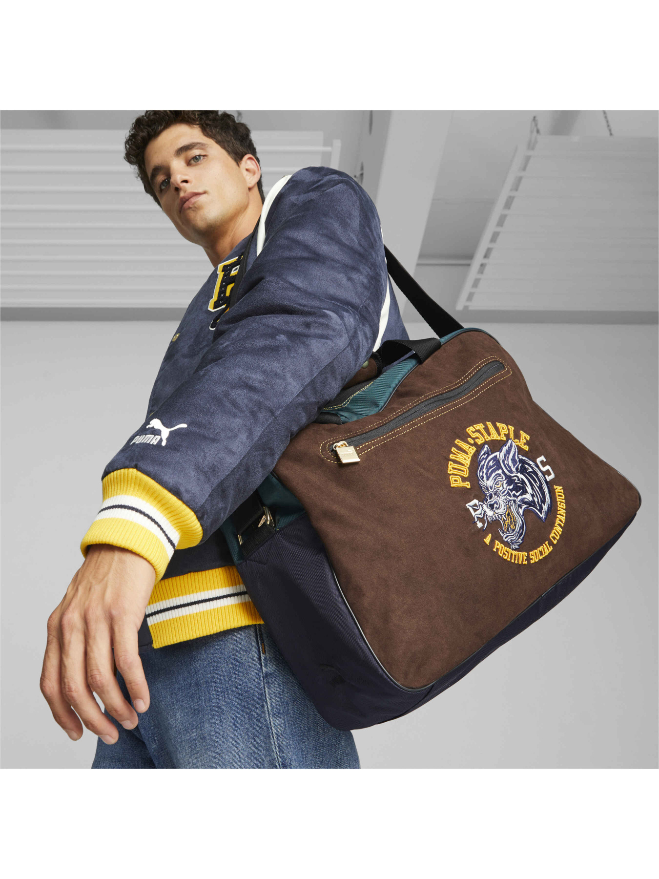 Сумки PUMA x Staple Duffle Bag модель 090034 Сумки PUMA x Staple Duffle Bag модель 090034 Фото