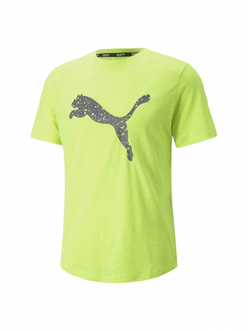 Футболки и поло PUMA Run Logo Ss Tee M модель 522423 Фото