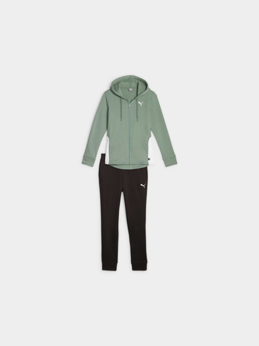 Костюмы PUMA Classic Hooded Tracksuit Fl модель 622637 Фото
