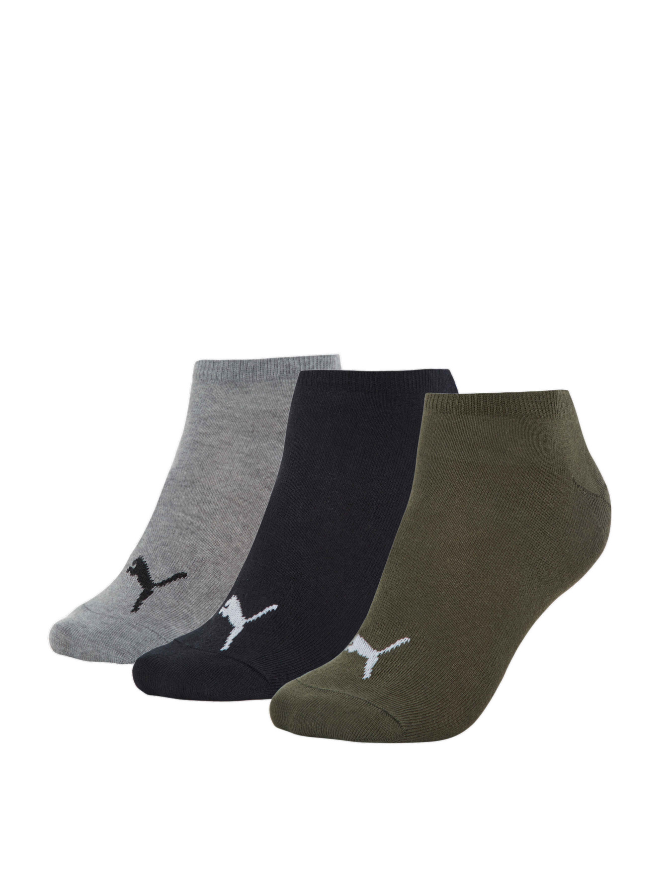 Шкарпетки та гольфи PUMA Unisex Sneaker Plain 3p модель 906807 Фото