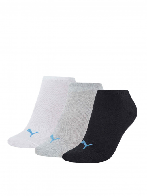 Шкарпетки та гольфи PUMA Unisex Sneaker Plain 3p модель 906807 Фото