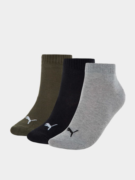Носки и гольфы PUMA Unisex Quarter Plain 3p модель 906978 Фото