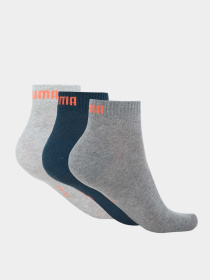 Носки и гольфы PUMA Unisex Quarter Plain 3p модель 906978 Фото