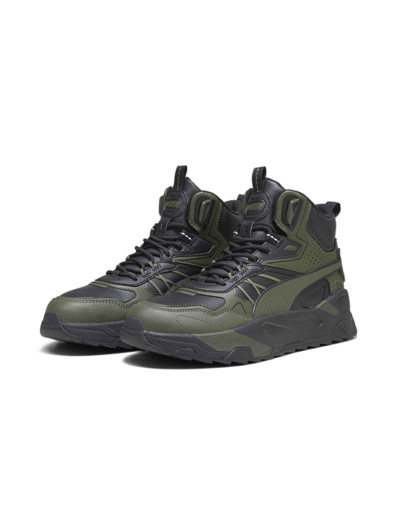 Кросівки PUMA Trinity Mid Hybrid L модель 393985 Фото
