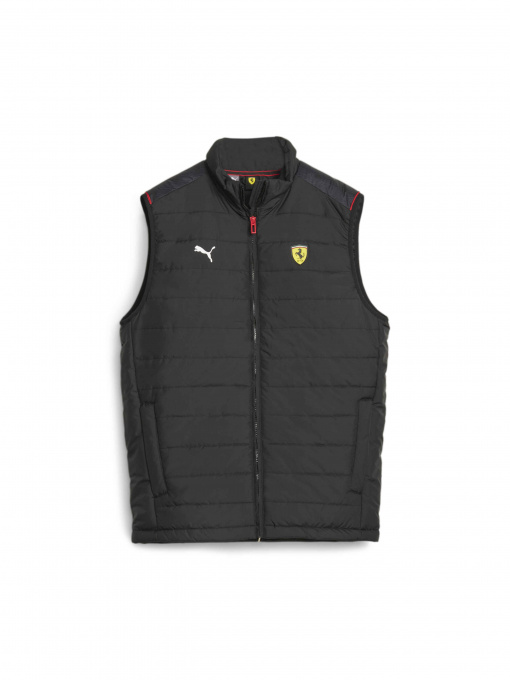Куртки и дубленки PUMA Ferrari Race Padded Vest модель 620939 Фото