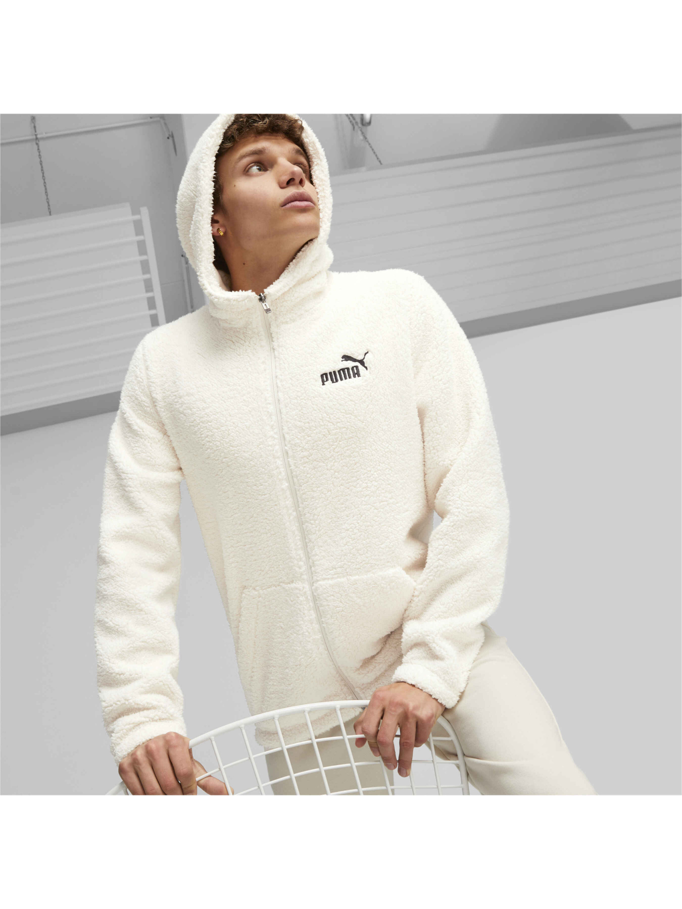Худи и свитшоты PUMA Ess Elevated Full-zip Hoodie модель 675984 Фото