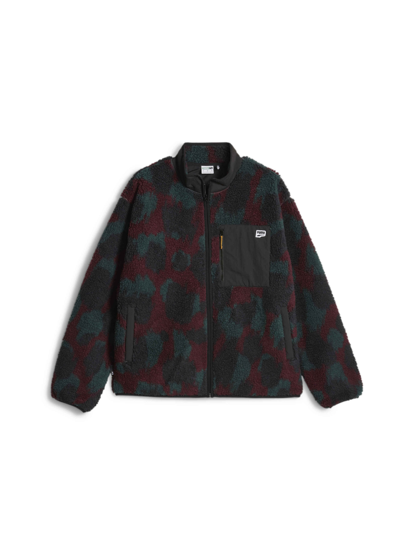 Куртки и дубленки PUMA Downtown Aop Sherpa Jacket модель 621677 Фото