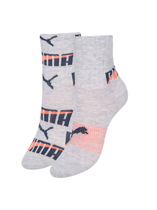 Шкарпетки та гольфи PUMA Kids Multi Logo Crew So модель 938169 Фото