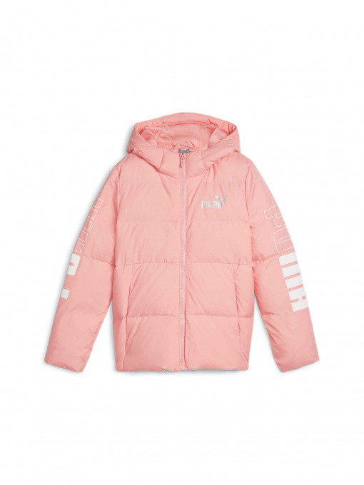 Куртки и дубленки PUMA Power Hooded Jacket модель 675959 Фото