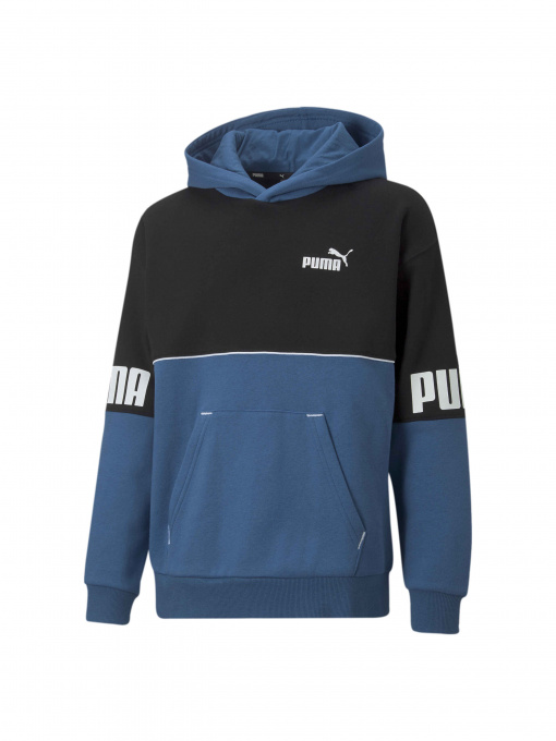 Худи и свитшоты PUMA Power Colorblock Hoodie модель 670098 Фото
