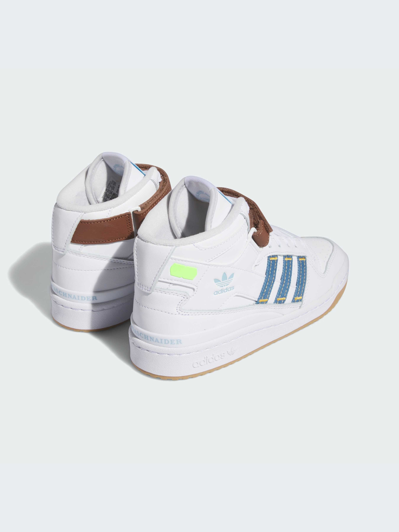 Кроссовки Adidas Forum Mid x KSENIASCHNAIDER модель IF7714 Фото