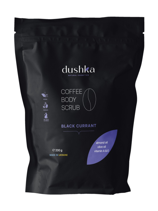 Кофейный скраб для тела Чорна Смородина Dushka модель NF-00005986 Фото