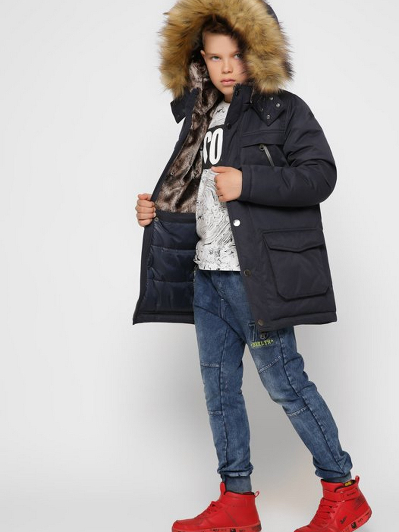 Куртки и дубленки X-Woyz модель DT83122 Куртки и дубленки X-Woyz модель DT83122 Фото