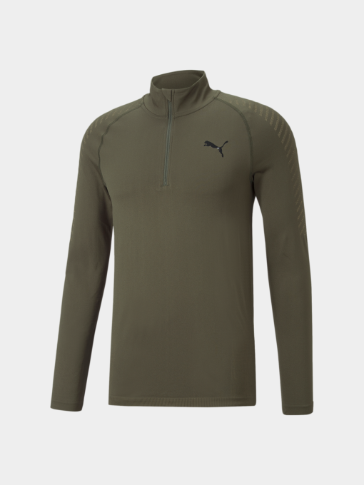Худі та світшоти PUMA Formknit Seamless 1/2 Zip модель 521558 Фото