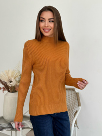 Свитры и кардиганы ISSA Plus модель WN20-583_горчичный Фото