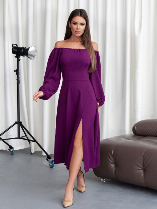 Сукні ISSA Plus модель 14382_фиолетовый Фото